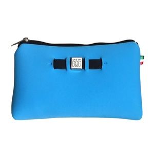 Save My Bag Blue Neoprene Travel Cosmetic Amenity Bag